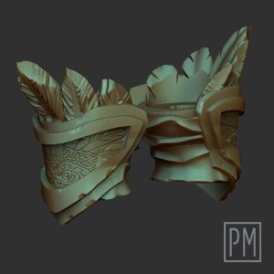 Plume Wrist | Unpainted