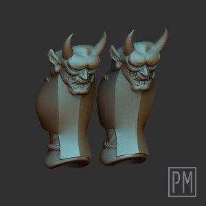 Samurai Legs | Unpainted