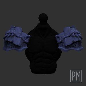 Shaman Pauldrons | Unpainted