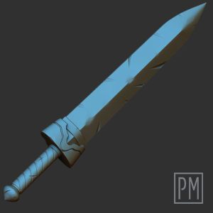 Evil Slayer Sword | Unpainted