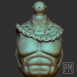 Warrior Torso | Unpainted