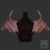 Vampire Pauldrons | Unpainted - Image 2