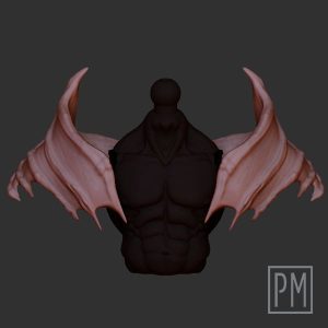 Vampire Pauldrons | Unpainted