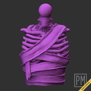 Undead Mummy Torso | Unpainted