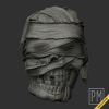 Undead Mummy Head | Unpainted - Image 2