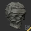 Undead Mummy Head | Unpainted - Image 4