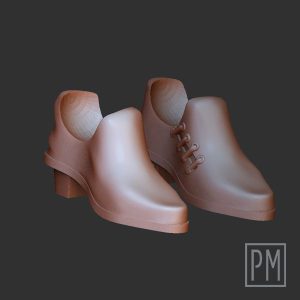 Female Elf Archer Feet | Unpainted