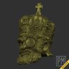 Alberd King Crown Head | Unpainted - Image 4