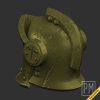 Alberd King Helmet Head | Unpainted - Image 3