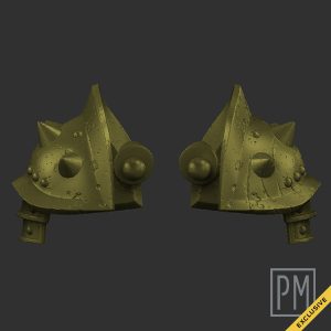 Alberd King Pauldrons | Unpainted