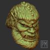 Hairy Orc Head | Unpainted - Image 3
