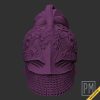 Impure Knight masked Head | Unpainted - Image 2
