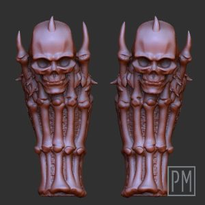 Female Necromancer Legs | Unpainted