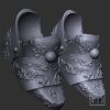 Female Lion knight Feet | Unpainted - Image 2