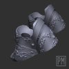Female Lion knight Feet | Unpainted - Image 3