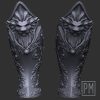 Female Lion knight Legs | Unpainted - Image 2