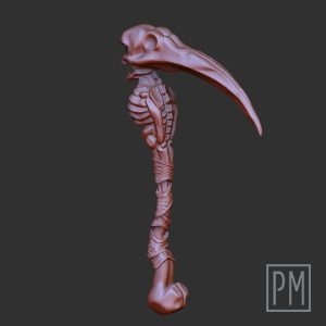 Necromancer Weapon | Unpainted