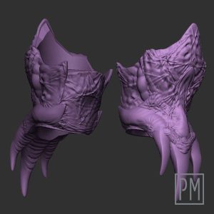 Mind predator wrist | Unpainted