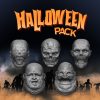 Halloween Zombie Pack Heads 2022 | Unpainted - Image 2