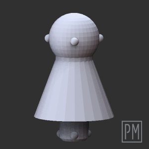 Neck peg 1.0 to 1.0 | Unpainted