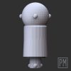 Neck peg 1.0 to 2.0 | Unpainted - Image 2