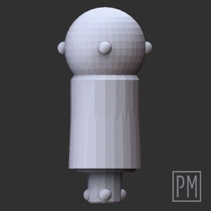 Neck peg 1.0 to 2.0 | Unpainted