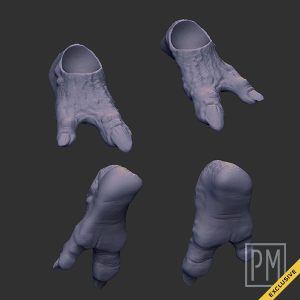 Drakkar Feet | Unpainted