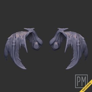 Drakkar Pauldrons | Unpainted