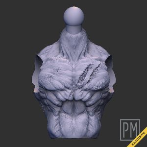 Drakkar Torso Damage | Unpainted