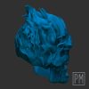 Hellish Skeleton Head | Unpainted - Image 4