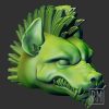 Hyena head | Unpainted - Image 3