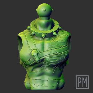 Hyena torso | Unpainted