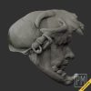 Necromad Skull head | Unpainted - Image 4