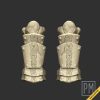 Skeleton armor set | Unpainted - Image 6
