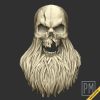 Skeleton armor set | Unpainted - Image 11