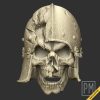 Skeleton armor set | Unpainted - Image 13