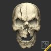 Skeleton armor Head broken | Unpainted - Image 2
