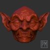 Angry Prince Goblin Head | Unpainted - Image 2