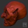 Angry Prince Goblin Head | Unpainted - Image 4