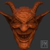 Demon Goblin Head | Unpainted - Image 2