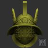 Gladiator helmet model B | Unpainted - Image 2