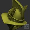 Gladiator helmet model B | Unpainted - Image 4