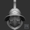 Gladiator helmet model A | Unpainted - Image 2