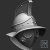 Gladiator helmet model A | Unpainted - Image 3