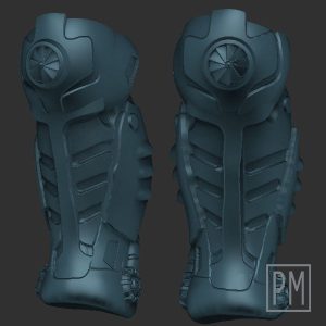 Mr. Freeze legs | Unpainted