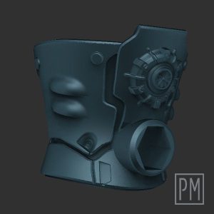 Mr. Freeze wrist (pair) | Unpainted