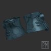 Mr. Freeze wrist (pair) | Unpainted - Image 3