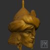 Saracen Warrior head v.1 | Unpainted - Image 3