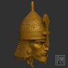 Saracen Warrior head v.2 | Unpainted - Image 3