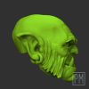 Borzall sideburn head | Unpainted - Image 6